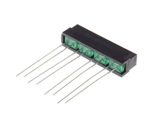 63-4744-68 L-132CB/4GD Kingbright Light Bar LED Display, Green 1 mcd L-132CB/4GD