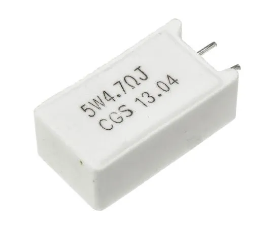 63-4723-96 TE Connectivity 4.7Ω 5W Wirewound Resistor ±5% ±300ppm/°C SQMW54R7J