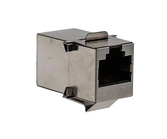 63-4916-08 Phoenix Contact Cat5e RJ45 Modular Coupler, 1 Port, Shielded VS-08-BU-RJ45/BU Series 1689064