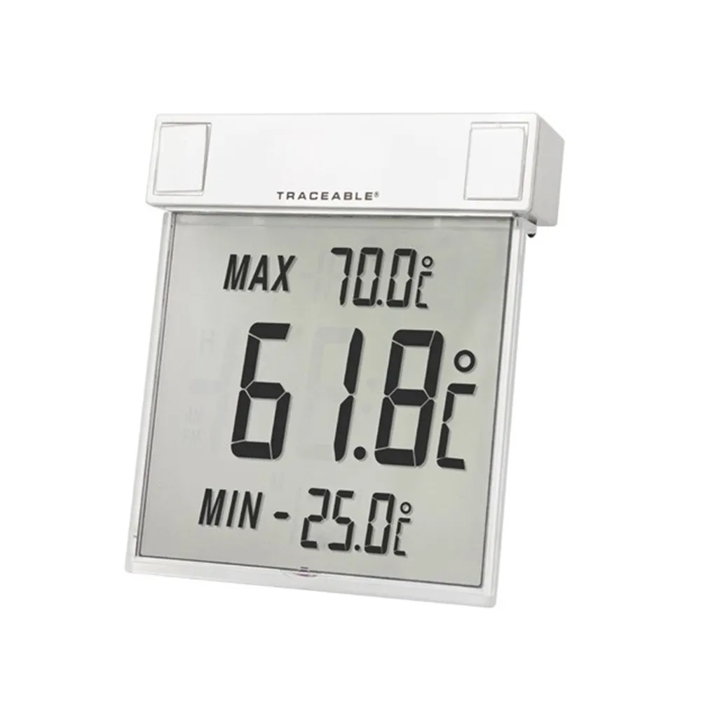 3-6337-01　［Discontinued］Large Screen Thermometer (TRACEABLE) -25 - +70℃　4160