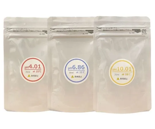64-8003-76 pH Standard Solution 3-Piece Set ( 35 mL ) pH 4.01/6.86/10.01 1 Each bag