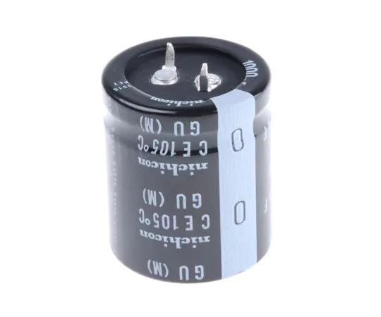 63-4827-93 Nichicon 1000μF 200V dc Aluminium Electrolytic Capacitor, Through Hole 30 (Dia.) x 35mm +105°C 30mm 10mm LGU2D102MELB
