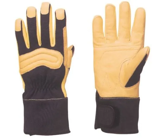 64-6746-01 KC-60 Fire Service Ceramic Leather Gloves Navy LL KC60-NLL