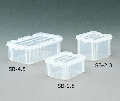 61-0424-38　［Discontinued］Stopper BOX SB-4.5 Clear　235218/SB-4.5