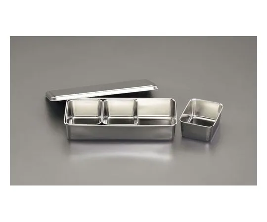 62-9129-11　[Stainless Steel] Parts Case With Lid　EA508S-162