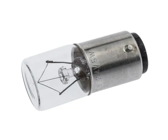 63-4767-02 BA15d Indicator Light, Clear, 24 V ac, 200 mA, 1000h 339-3383