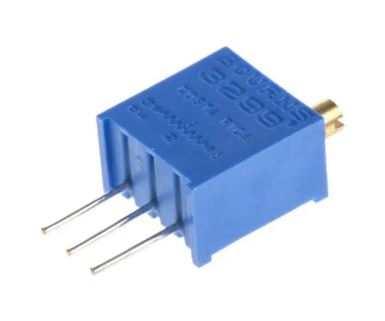63-4850-94 100kΩ Through Hole Trimmer Potentiometer 0.5W Top Adjust Bourns 3299 Series 3299W-1-104LF