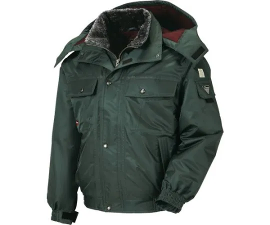 65-8458-86 Waterproof Winter Blouson Green 3L 572-60-3L