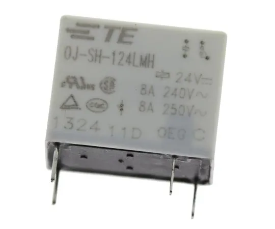 63-4790-56 TE ConnectivityOJ SPNO Non-Latching Relay PCB Mount, 24V dc Coil, 8A OJ-SH-124LMH
