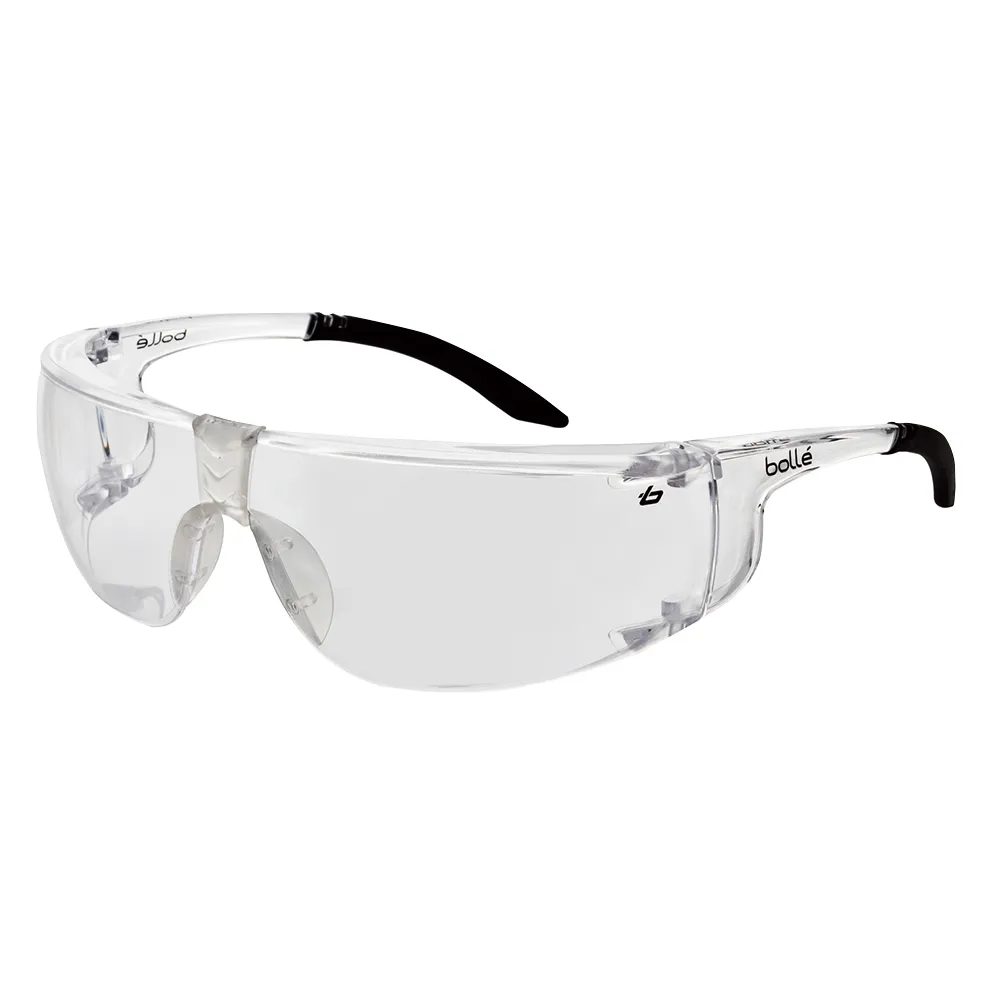 61-6423-59　［Out of stock］Bolle Safety Glasses Clear Lens 10 Pieces Curved　1653801A