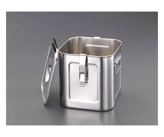 62-9129-29　［Discontinued］[Stainless Steel] Deep Box (With Lid)　EA508SC-161