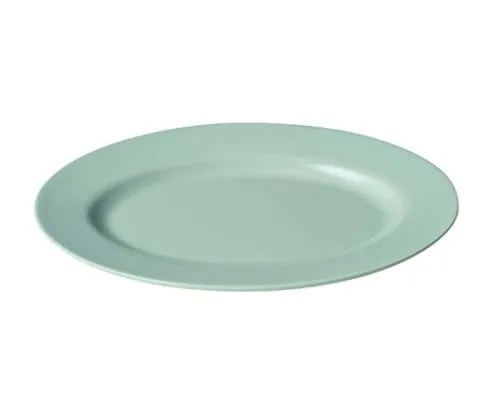 61-6836-33 Melamine Chinese tableware oval Plate 10 inch CS-23 celadon plain 2423800