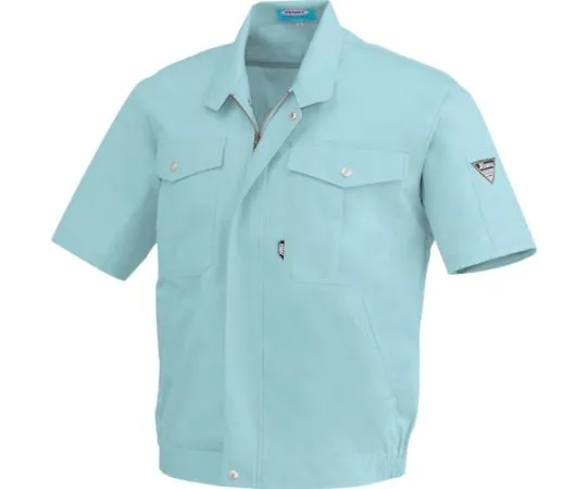 65-8529-65 Short Sleeve Blouson Mint Green 3L 9910-67-3L