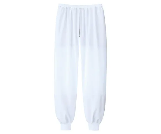 65-1310-99　［Discontinued］Work Clothes, Unisex Slacks White 3S VEHS12W-SITA-3S　VEHS12W-SITA-3S