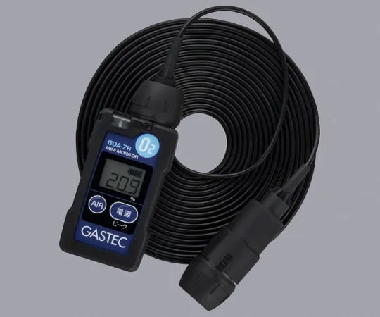 64-3949-57 Wearable oxygen concentration indicating alarm meter 5 m code attached + test result GOA-7H-S