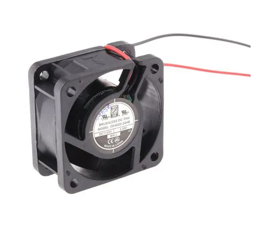 63-4867-53 RS PRO Axial Fan, 40 x 40 x 20mm, 9cfm, 2.2W, 24 V dc 541-5160