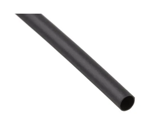 63-4712-46 TE Connectivity Black No Heat Shrink Tubing 3.2mm Sleeve Dia. x 1.2m Length, CGPT Series 2:1 Ratio CGPT-3.2/1.6-0-STK