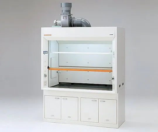 3-2107-01　［Discontinued］ASSRE Fume Hood Type Equipped with Exhaust Fan 1200 x 845/750 x 2250　ASF-1200