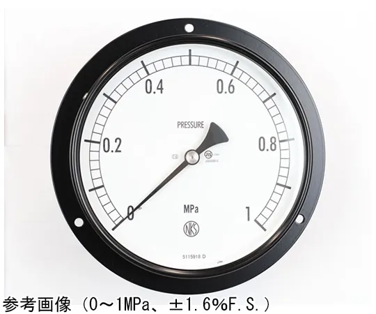 65-4291-65 Normal Pressure Gauge (Φ150) Embedded D Frame (Mounting Hole) 0.05 MPa AG15-233