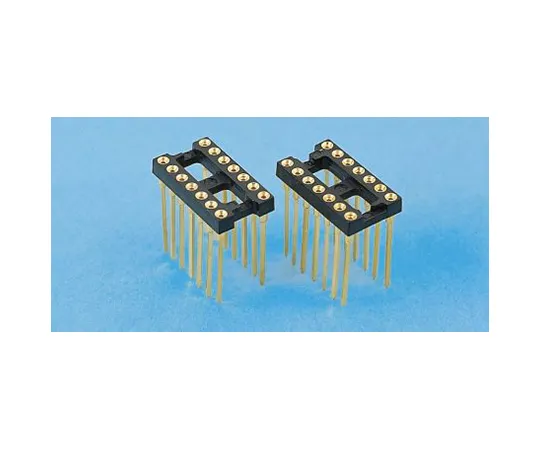 63-4892-34 E-TEC 2.54mm Pitch Vertical 8 Way, Through Hole Turned Pin Open Frame IC Dip Socket POS-308-S003-55