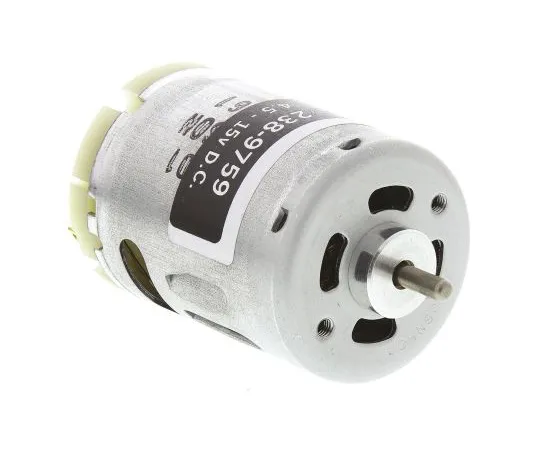 63-4741-66 RS Pro DC Motor, 21.2 W, 4.5 → 15 V dc, 154.4 gcm, 13360 rpm, 3.18mm Shaft Diameter 238-9759