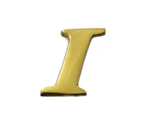 61-7430-59 Brass Gold Characters Large Characters English I QL20-I