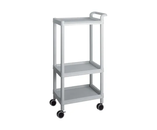3-6641-03　［Discontinued］Mobile Easy Cart (Tall Type/Regular 31) Gray 3 Sages　ME31C