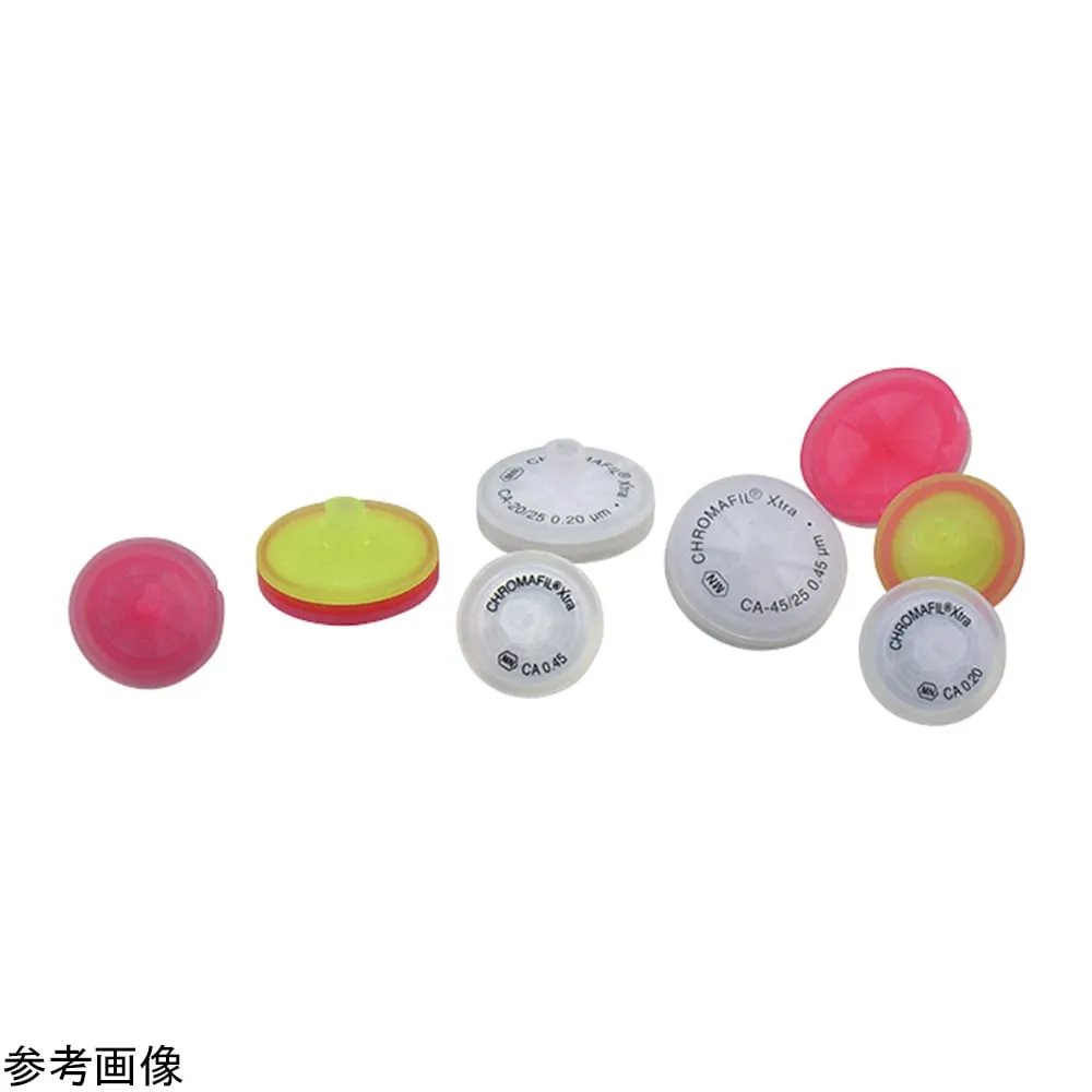 4-4341-01 Syringe Filter (Cellulose Acetate/CHROMAFIL) 0.2 Um Phi 25 mm Yellow/Red 100 Pieces 729026