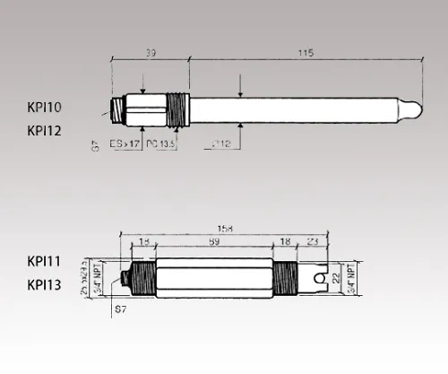 1-3750-13 pH Transmitter KPI12