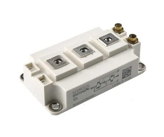 63-4838-74 Semikron SKM400GB066D, SEMITRANS3 , N-Channel Dual Half Bridge IGBT Module, 500 A max, 600 V, Panel Mount SKM400GB066D