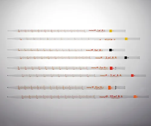 61-9599-18　［Discontinued］Intermediate Measuring Pipette (Short Type) 1mL 1 with Test Results Document　CL2052-01-10