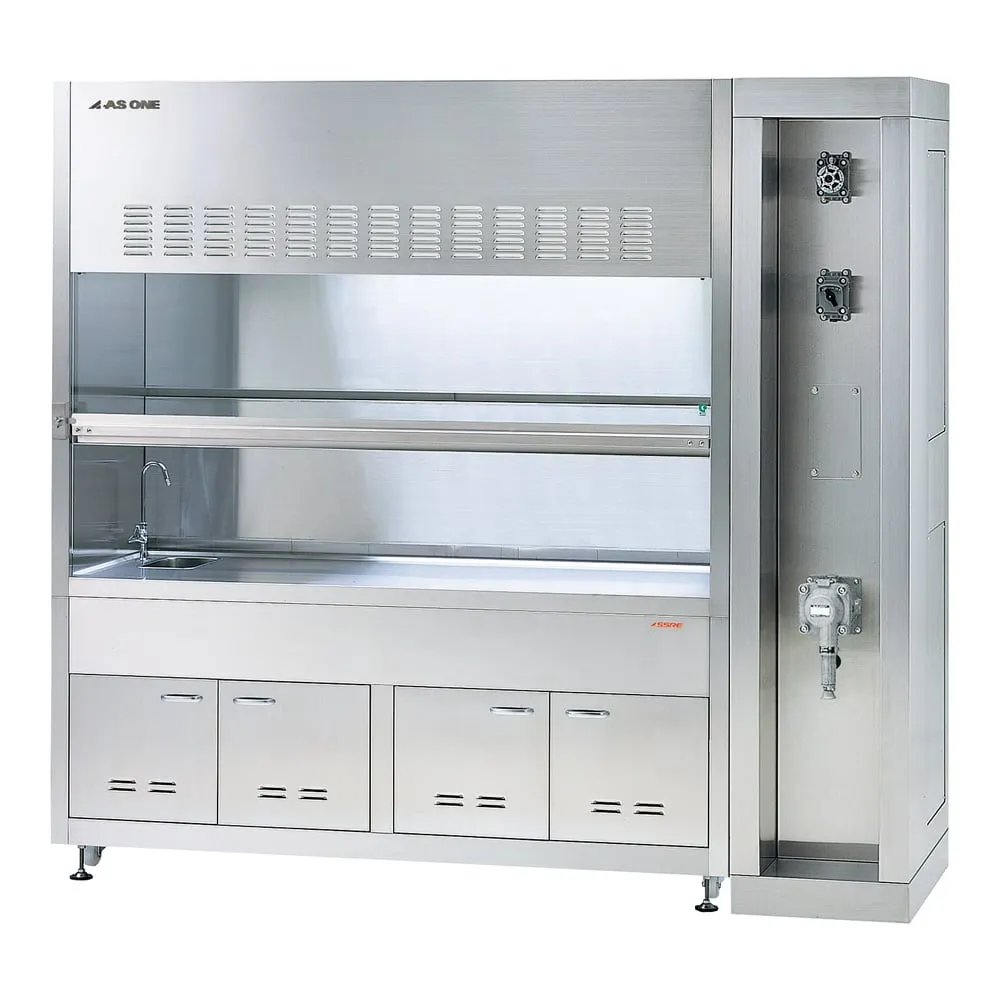 3-4575-01 ASSRE Fume Hood Stainless Steel, Explosion-Proof Type 1650 x 820/750 x 2150 ASSE-1200