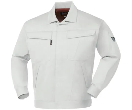 65-8416-81 Wing Type Long Sleeve Blouson Silver Gray 3L 2071-22-3L