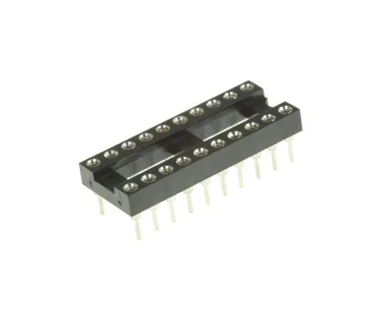 63-4723-05 Winslow 2.54mm Pitch Vertical 20 Way, Through Hole Turned Pin Open Frame IC Dip Socket, 5A W30520TTRC