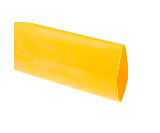 63-4750-32 RS Yellow Halogen Free Heat Shrink Tubing 38.1mm Sleeve Dia. x 1.2m Length 2:1 Ratio 267-2051
