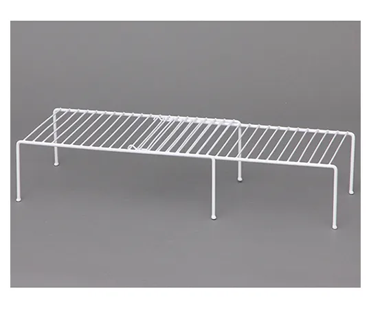 62-0898-76　［Discontinued］Ext***able Shelf White 416-826 x 250 x 135mm　LES