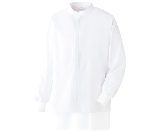 65-1238-74　［Discontinued］Work Clothes, Food Industry VERDEXCEL Unisex Long Sleeve Jumper Cupra Mix White SS VEH322W-UE-SS　VEH322W-UE-SS