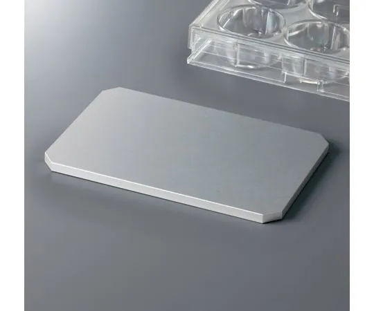 65-5711-81 Aluminum plate for temperature control 80 x 122 x 5 mm AB-TC1