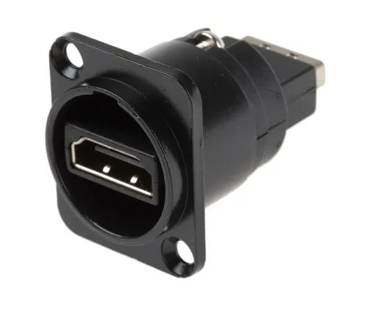 63-4689-72 Type A 2 Way Female Feedthrough HDMI Connector 143-8921