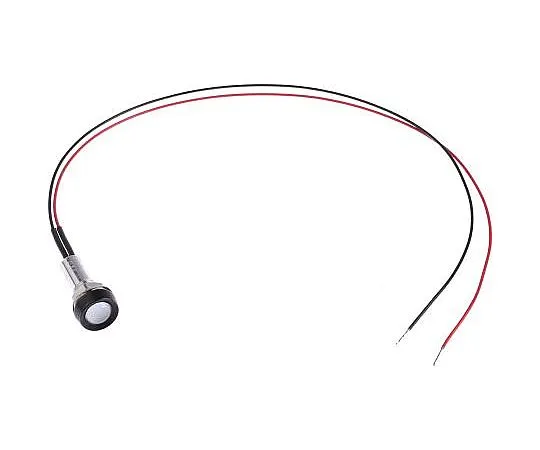 63-4772-46 Oxley Red Indicator, Lead Wires Termination, 1.9 V, 8mm Mounting Hole Size STR/LH/8/FL30/AlGaAs