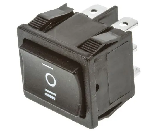 63-4832-19 TE Connectivity Double Pole Double Throw (DPDT), On-Off-On Rocker Switch Panel Mount 1-1634200-7
