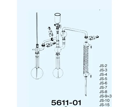65-8686-20 Jsn-1 type ammonium ion steam distillation apparatus JSN-1