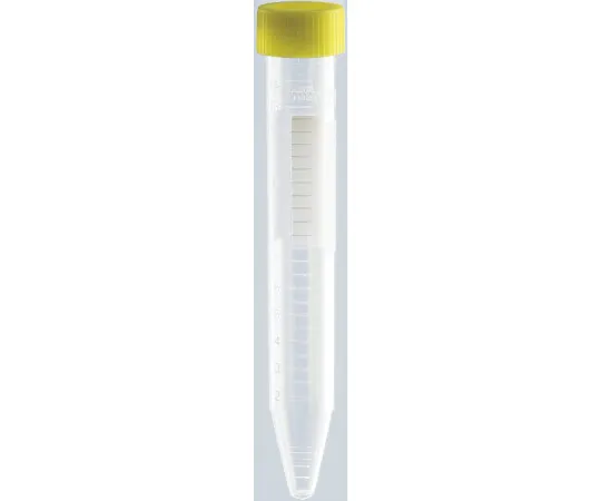 63-2978-26 V Bottom Centrifuge Tube Yellow Cap 15ml 62.553.041