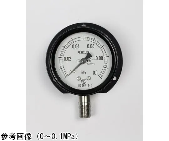 65-4293-48-20 Sealed Pressure Gauge (60Φ) Vertical B Frame with 0.1 MPa Inspection Certificate BA10-273