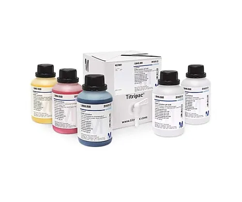 61-0307-18 Buffer Solution (Disodium Hydrogen Phosphate/Potassium Dihydrogen Phosphate) Color: Green, Traceable for SRM Of NIST And PTB Ph7.00 (20℃) Certipur(R) 109477 500mL 1.09477.0500