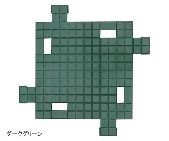 62-2959-88 High Cushion Mat, 300 Pieces, DG (Dark Green) F-215-HK-DG