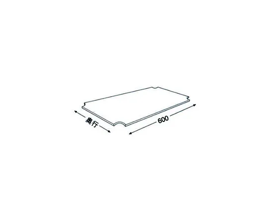63-2826-87　［Discontinued］Home Erector Acrylic Plate W 600 x D 300 mm