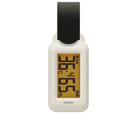 63-5532-11　［Discontinued］Portable thermo-hygrometer "brine" White　O-291WT