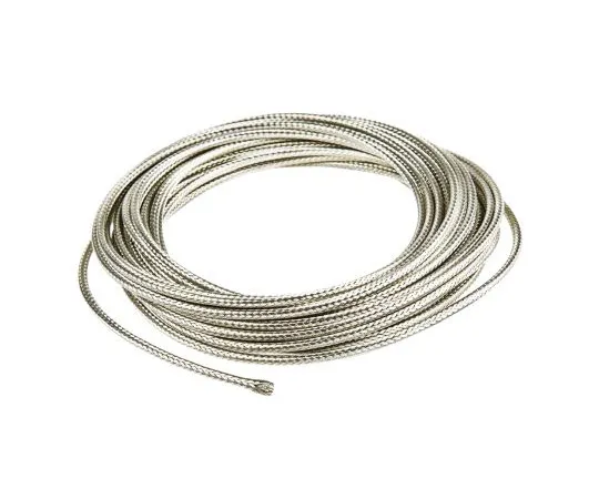 63-4743-02 TE Connectivity Expandable Braided Tinned Copper Cable Sleeve, 3mm Diameter, 10m Length, RayBraid Series RAY-101-3.0(10)CK0610