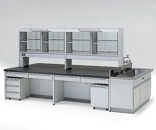 3-5734-01　［Discontinued］Central Laboratory Bench Frame Type 2400 x 1500 x 800/1870　HDM-2415